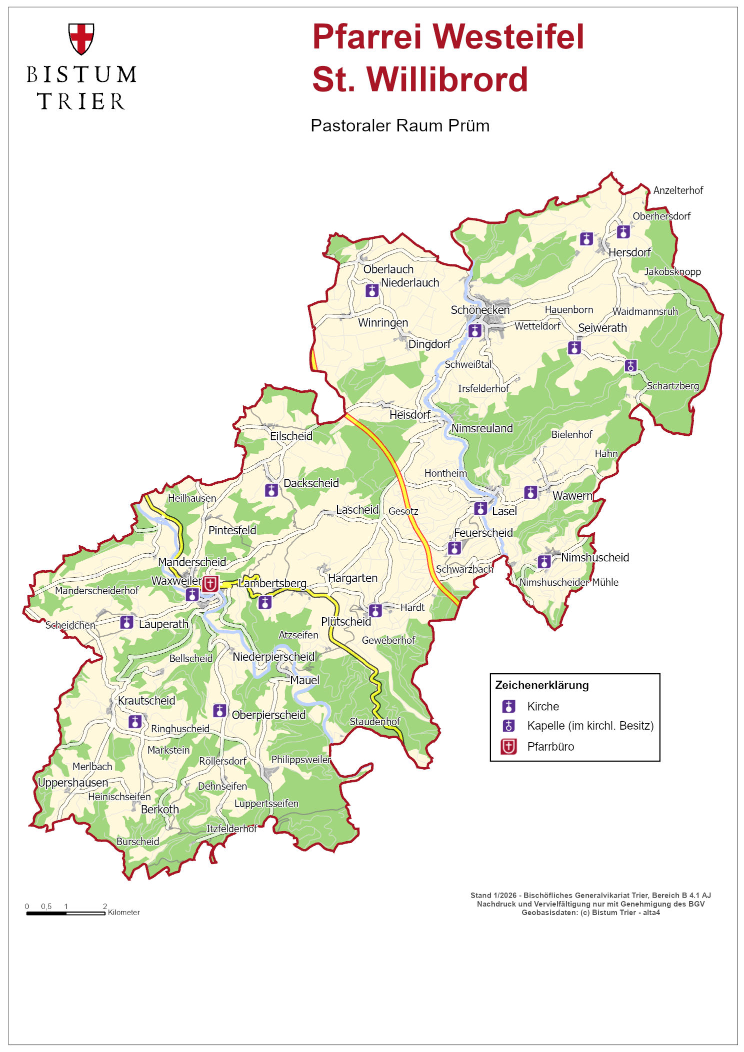 2026 - Pfarrei Westeifel St. Willibrord