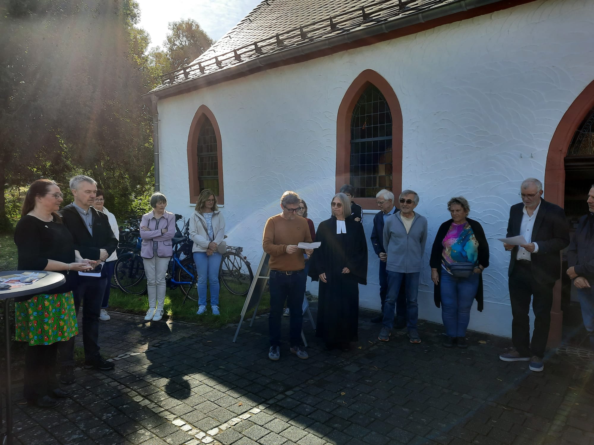 Eröffnung Radwegekirche