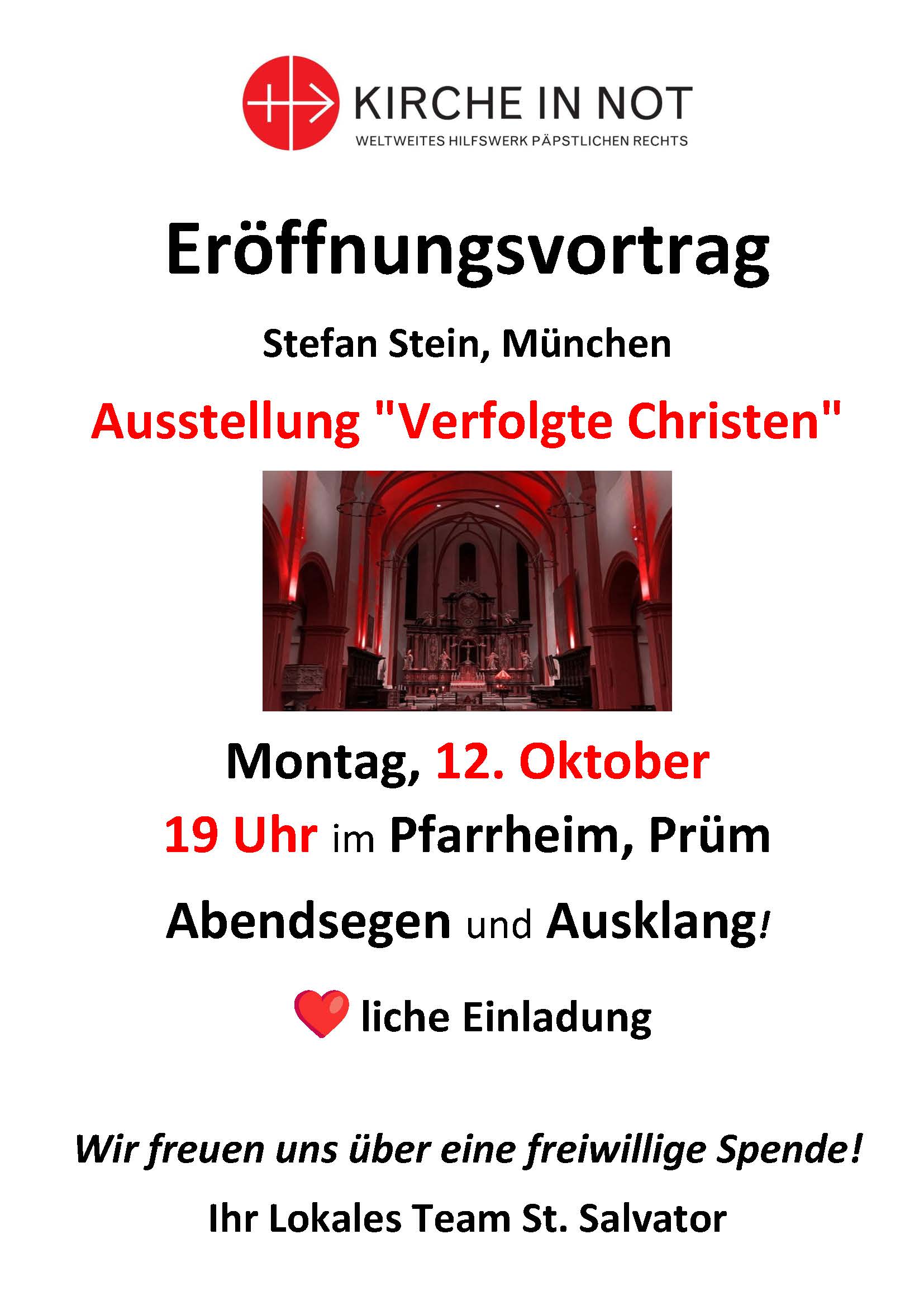 Eröffnugnsvortrag Red Wednesday