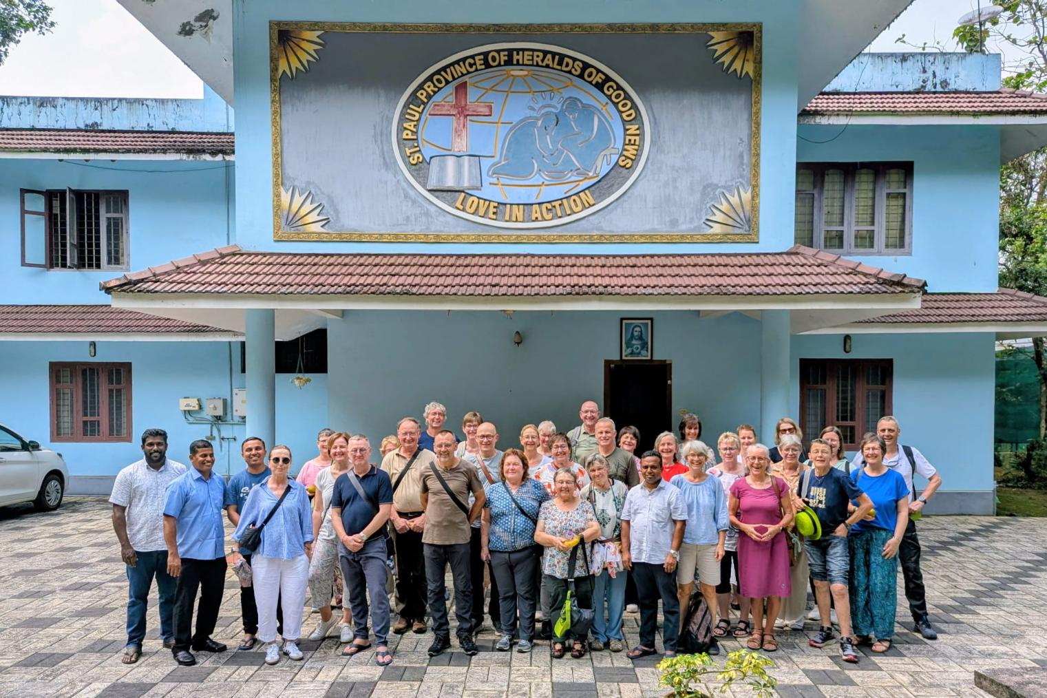 Gruppenfoto Pilgerreise Indien