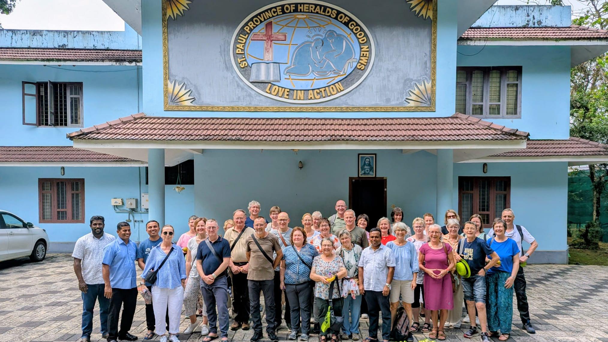 Gruppenfoto Pilgerreise Indien
