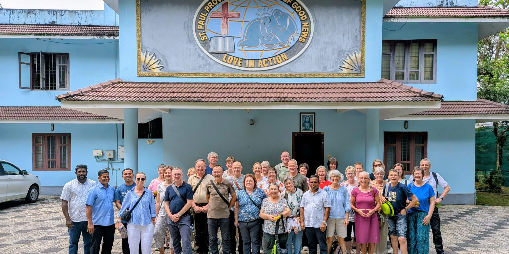 Gruppenfoto Pilgerreise Indien